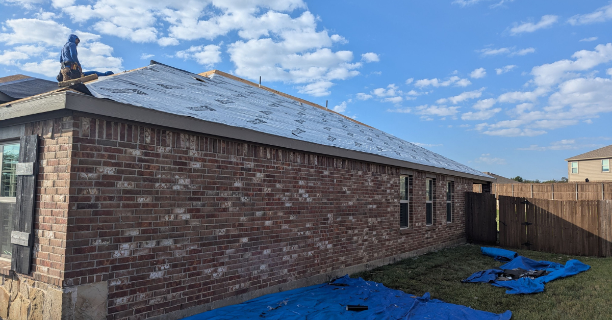 Residential roof replacement by DFW Roofers in Anna, Texas